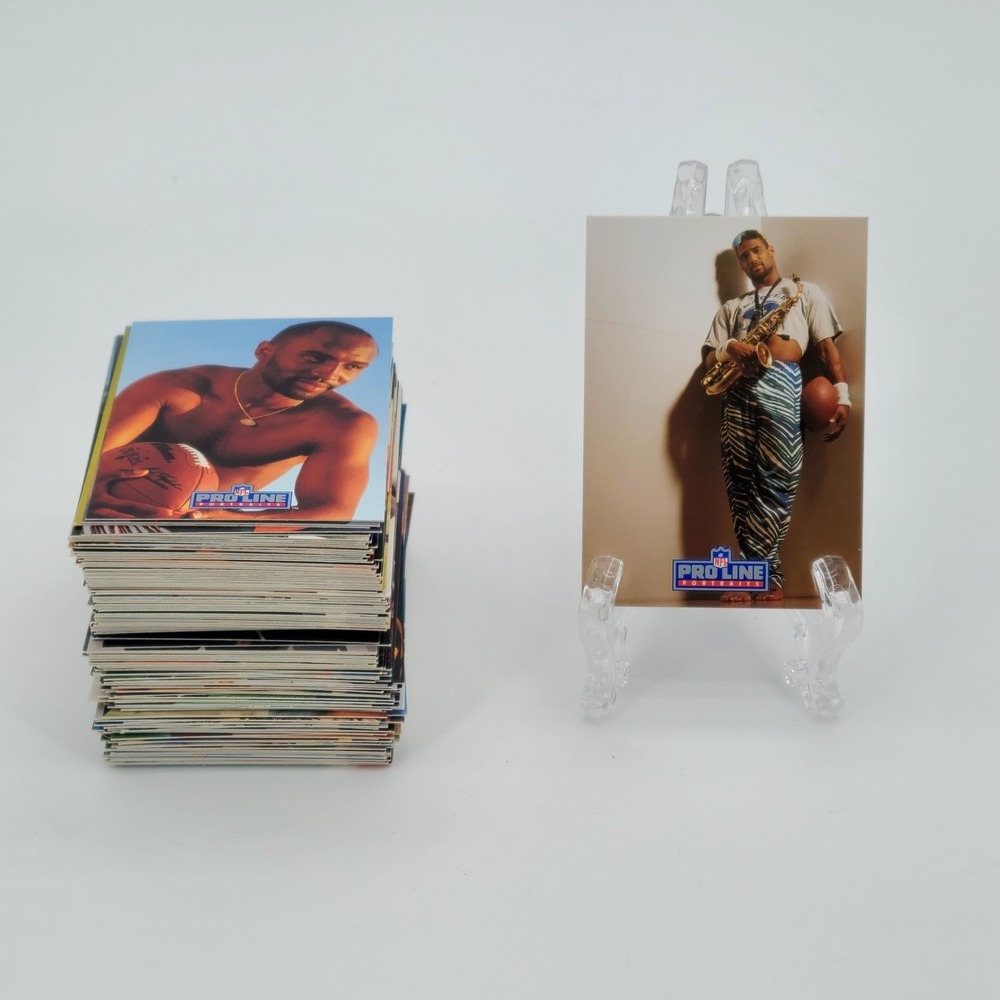 1991 Pro Line Portraits Collectible Lot 135+ Football Cards
